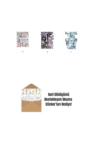 Cumhuriyet'i Çok Sevmiştim + 1915: Ermeni Soykırımı + Kimse Kızmasın Kendimi Yazdım + Okuma Sticker'ları
