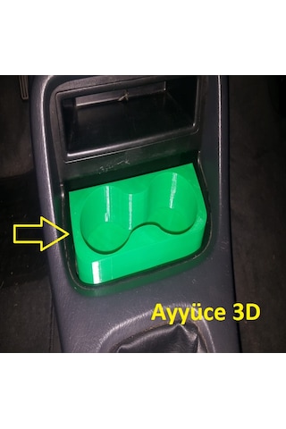 Ayyüce 3d, Honda Civic Ek3 Tasarım Bardaklık, Siyah