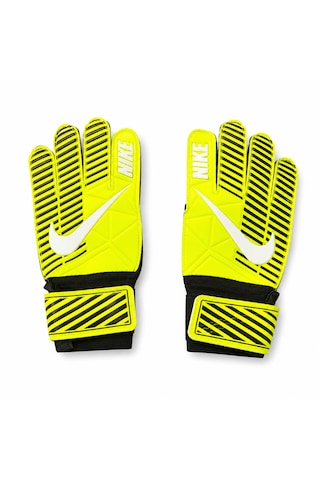 Kaleci Eldiveni Kaydırmaz Lateks Avuç İçi Futbol Kaleci Eldiveni Neon Sarı - Siyah
