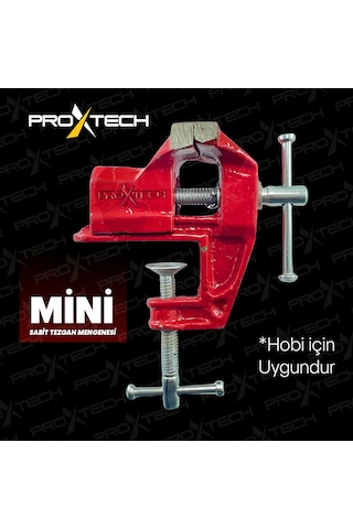 Proxtech Çok Fonsksiyonlu Tezgah Masa Mengenesi Mini Mengene 70M