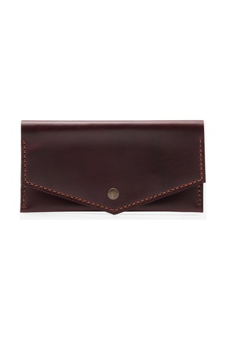 Elegance Leather El Yapımı Hakiki Deri Kadın Cüzdan Kahverengi - 631884675 kahverengi