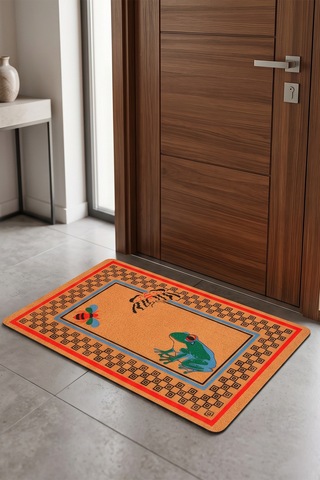 Villadia Home Textile Kapı Önü Paspası Kaymaz Taban Dekoratif Paspas Ev Giriş Antre İç Ve Dış Mekan Paspası 45x70 Cm 28ypycoco