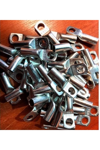 Bakır 35mm2 M8 Delik Sıkmalı Kablo Pabucu E-35-M8 (25 Adet)