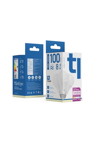 Redeem Plus A70S E27 Led Ampul, Titreşimsiz, Göz Konforu, 1296 Lümen, Doğal Beyaz, 4000 Kelvin