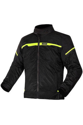 Ls2 Riva Siyah-neon Sarı 4 Mevsim Motosiklet Montu