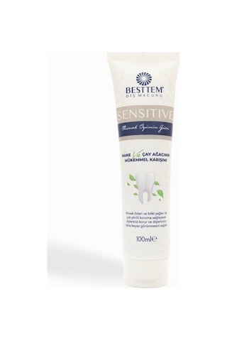 Besttem Sensitive Nane Çay Ağacı Diş Macunu 100 G