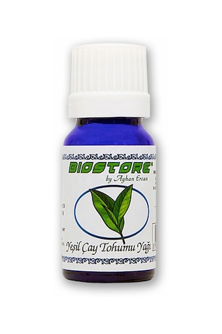 BioStore Soğuk Sıkım Saf Yeşil Çay Tohumu Yağı 10 ML