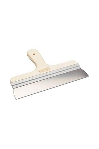 Eğri Saplı Ahşap Spatula - 50 Cm Uzunluk 001 Siyah
