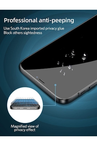 Apple Uyumlu   iPhone 16e Kırılmaz Cam Antı Statıc Ve Hayalet Ekran