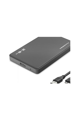 2.5 Sata Hdd/ssd Harici Disk Kutusu Usb 3.0 Micro-b - Siyah Hdx1752s Evimdeyokyok