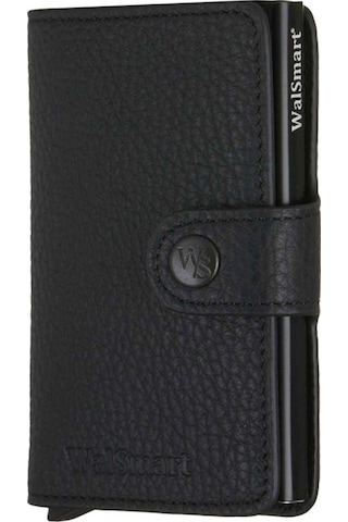 Walsmart Mini Floter Akıllı Mekanizmalı Deri Cüzdan