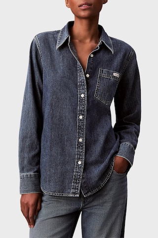 Calvin Klein Bayan Kot Gömlek Lv047e742g 3ua Lacivert Lacivert