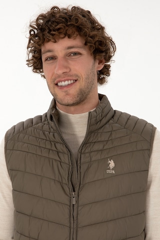 U.s. Polo Assn. Erkek Vizon Yelek Dokuma 50312012-vr052 Vizon