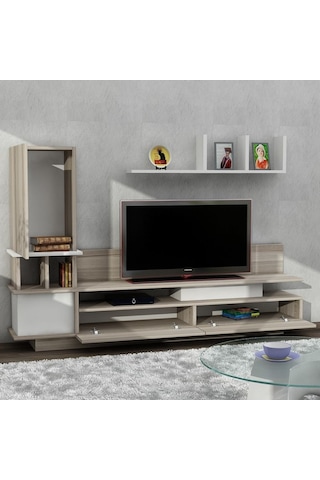 Dekorister Como Tv Ünitesi Beyaz-Cordoba