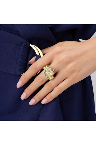 Guess Gugw1022l2 Kadın Yüzük Saat Altın