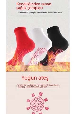 Agoodshop Qıchu Çoraplar Rahat Dayanıklı Çoraplar Sıcak Ve Soğuğa Dayanıklı Yer Çorapları