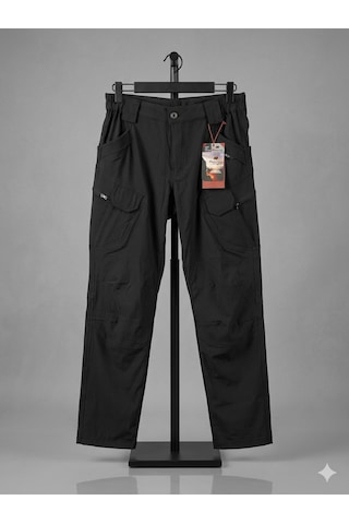 Taktik Taktikal Outdoor Takım Pantalon Gömlek Spor Dış Mekan %100 Su Geçirmez Softjel Siyah