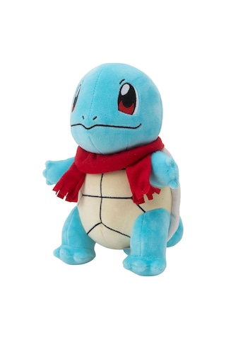 Pokemon Pelüş Figür Yılbaşı Serisi - Squirtle 20cm Pkw3102 Renkli