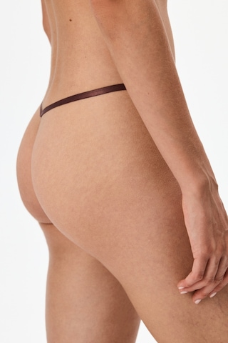 Penti Kahverengi Strap String Külot Bn83