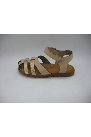 ANGELOKİDS DOPAŞ DERİ ORTOPEDİK DESTEKLİ 0212 SANDALET 23 Bej