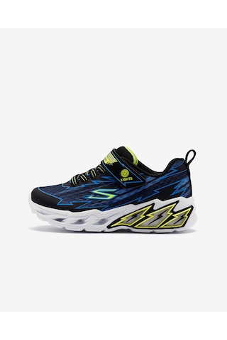Skechers Light Storm 2.0 - Bolt-brights Büyük Erkek Çocuk Siyah Işıklı Spor Ayakkabı 400149l Bkbl Siyah