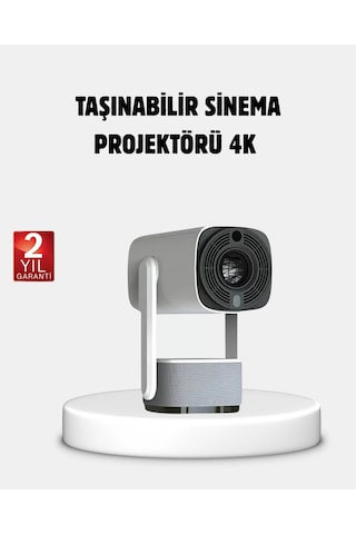 Hd 720p Projeksiyon Cihazı Geniş Ekran 10.000 Saat Ampul Ömrü Ev Sineması Deneyimi