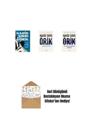 Her Şey Bitmeden, Gece Olmadan + Ankara Yazıları + Eski Zaman Kadınları Arasında + Okuma Sticker'ları