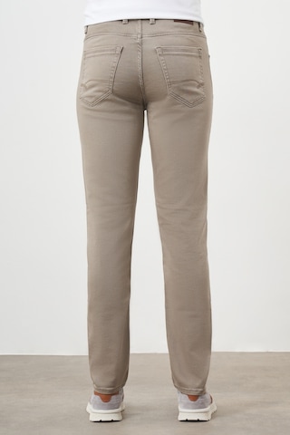 Morven Erkek Bej Mevsimlik Pamuk 5 Cep Dynamic Fit Jean Pantolon 24ms003033653 Bej