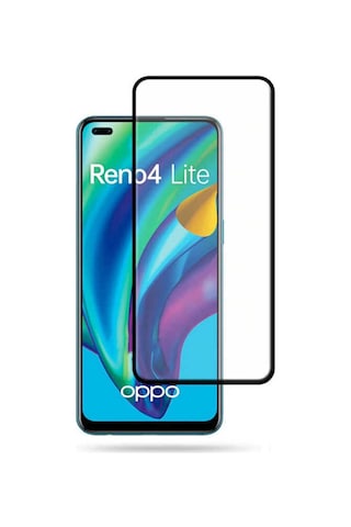Oppo Reno 4 Lite Uyumlu Davin 5d Cam Frm Ekran Koruyucu