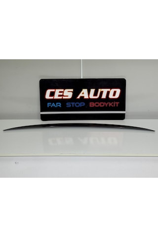Vw Passat B6 B7 B8 R Line Piano Black Bagaj Spoiler İthal Sıfır