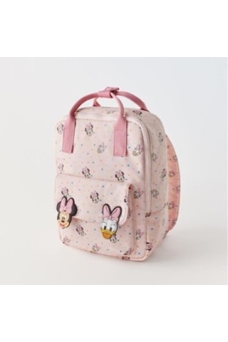 Çocuk Bebek Minnie Mouse Omuz Çantası Minnie Dalga Noktası El Omuz Çantası Çok Renkli