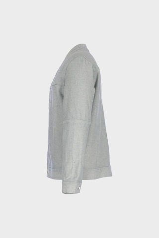 Erkek Gri Regular Fit Cepli Jean Ceket C 4553-123 Gri