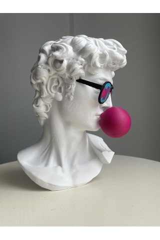David Büst Dekoratif Obje Michelangelo Davut Heykeli Pop Art Ev Ofis Dekor Genel