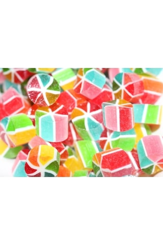 Gökkuşağı Dilim Akide Lolly Akide Şeker 1000 Gr