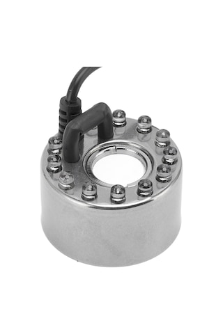 Vkemall Stainless Steel Ultrasonic Soğuk Buhar Üretici - 12 Led Renkli, 110-240v Ev Ve Bahçe Aromaterapi/su Dekorasyonu İçin