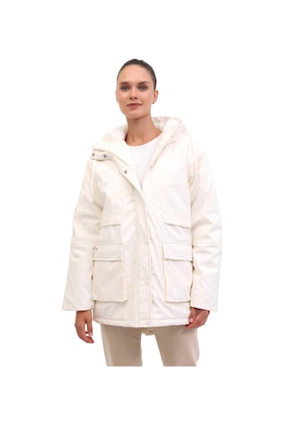 Lumberjack Wl 3alıce-uk 5pr Ekru Kadın Uzun Kaban Ekru-102027582