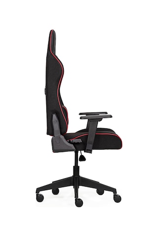 Fab E3 Siyah Kırmızı Kumaş Oyuncu Koltuğu Çok Renkli