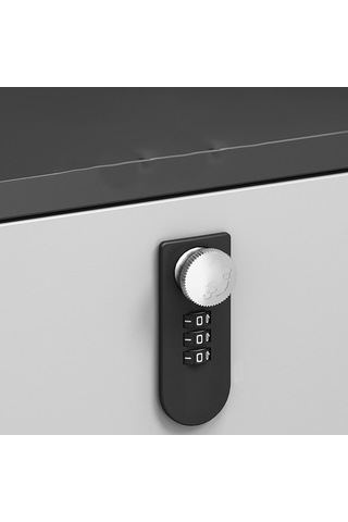 Trendooze Modern Çekmece Şifreli Kilit Çift Açıklandığı Gibi Güvenli Kullanışlı