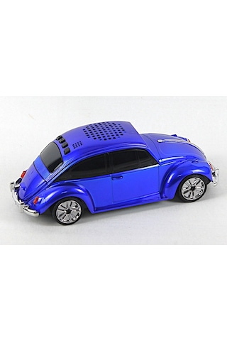 Beetle Araba Görünümlü Taşınabilir Bluetooth Hoparlör Ve Radyo Speaker Ws1939