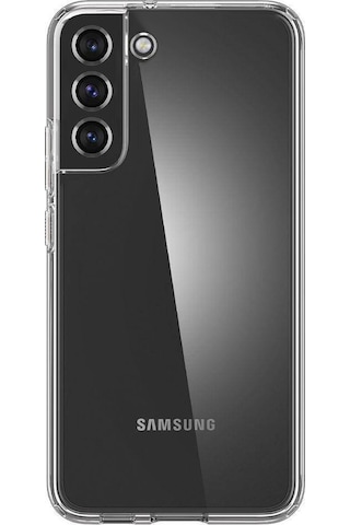 Fitcase Samsung Galaxy Uyumlu S22 Kılıf Kamera Korumalı Silikon Şeffaf Arka Kapak
