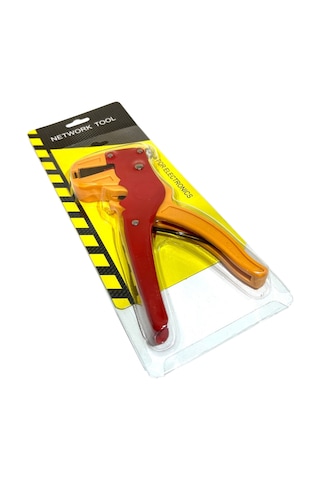 2 İn 1 Kablo Soyucu & Kesici Ergonomik Saplı Sıyırıcı Pense 1 Adet