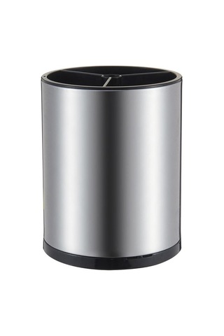 Venturemart Çatallık Tutucu Paslanmaz Çelik Bölme Sofra Depolama Silp Yuvarlak 3 Yuvası Için Sofra Depola