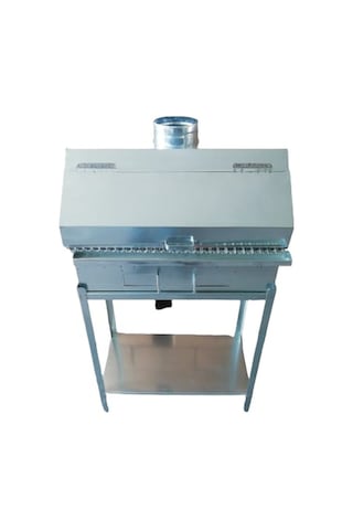 Davlumbazlı- Sehpalı-kömürlü Lüks Mangal