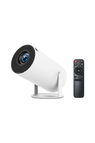 Hy300pro Projektör Hd 720p Mini Projektör Yurt Dış Mekan Sert Çözünürlüklü 4k Desteği Av1