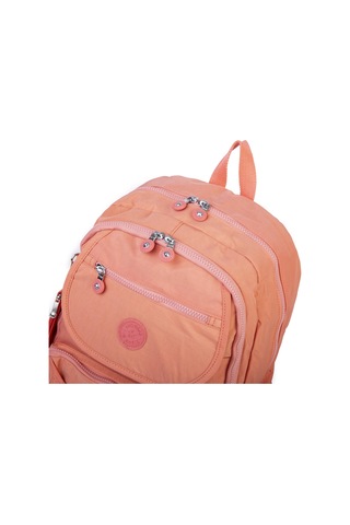 Nas Bag Unisex Büyük Boy Zararlı Kimyasal İçermeyen Waterproof Sırt Çantası Somon Somon