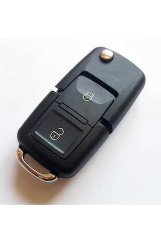 Volkswagen Bora Golf 4 Passat B5 Polo 4 Uyumlu 2 Tuş Kumanda Kabı