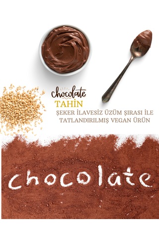 Naturel Çikolatalı Çiğ Susam Tahini 550 X 2 Adet