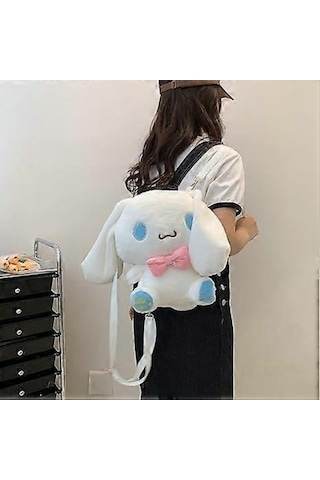Moly Küçük Kawaii Çanta - Ayarlanabilir Omuz Kolu Cinnamoroll Köpek Tasarımı, Çok Renkli, Pratik, Günlük Kullanım İçin Çok Renkli