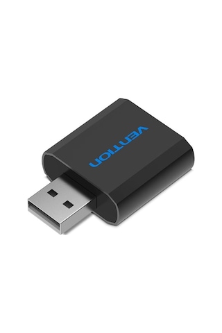 Vention USB 2.0 Ses Kartı Siyah