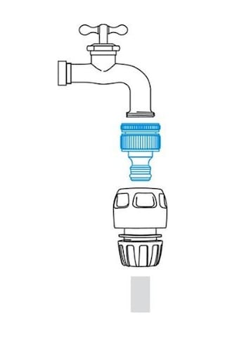 FISKARS Musluk Hortum Bağlantı Aparatı 1 (1027059)